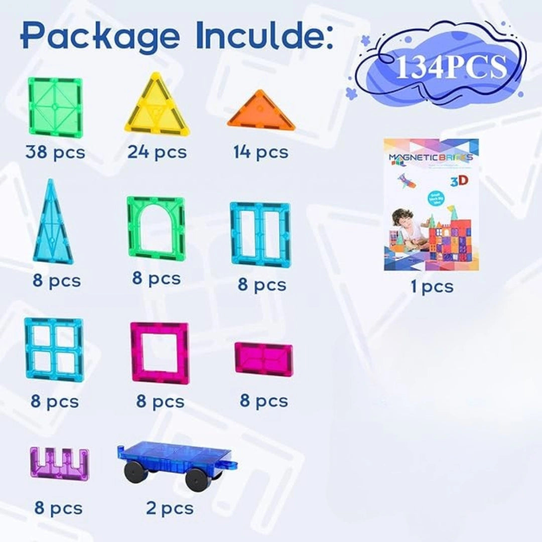 Ollunu™ - Toddler Magnetic Tiles