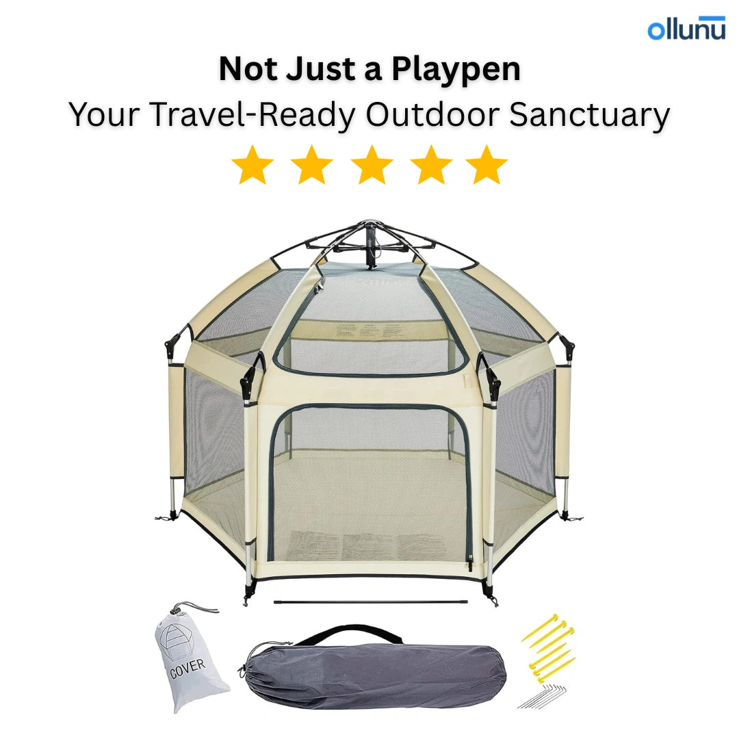 Ollunu™ - Portable Baby Tent