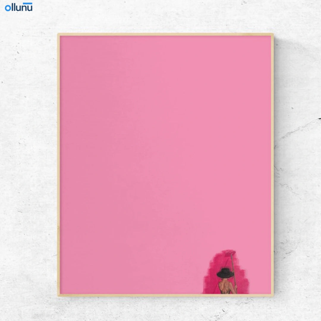 Ollunu™ - Girl Power Painting "Starting Over"