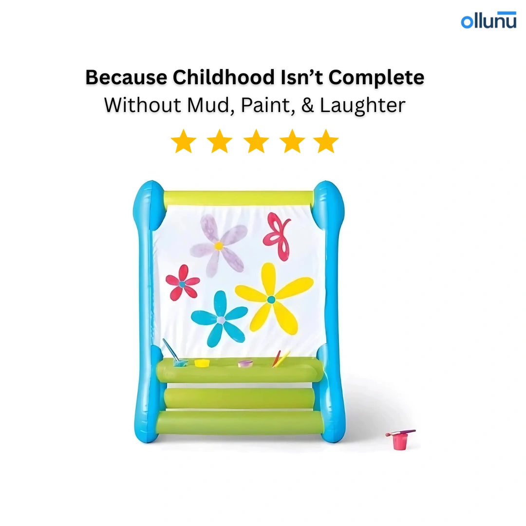 Ollunu™ - Kids Inflatable Easel Set