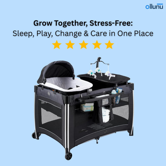 Ollunu™ - 4 in 1 Baby Playards