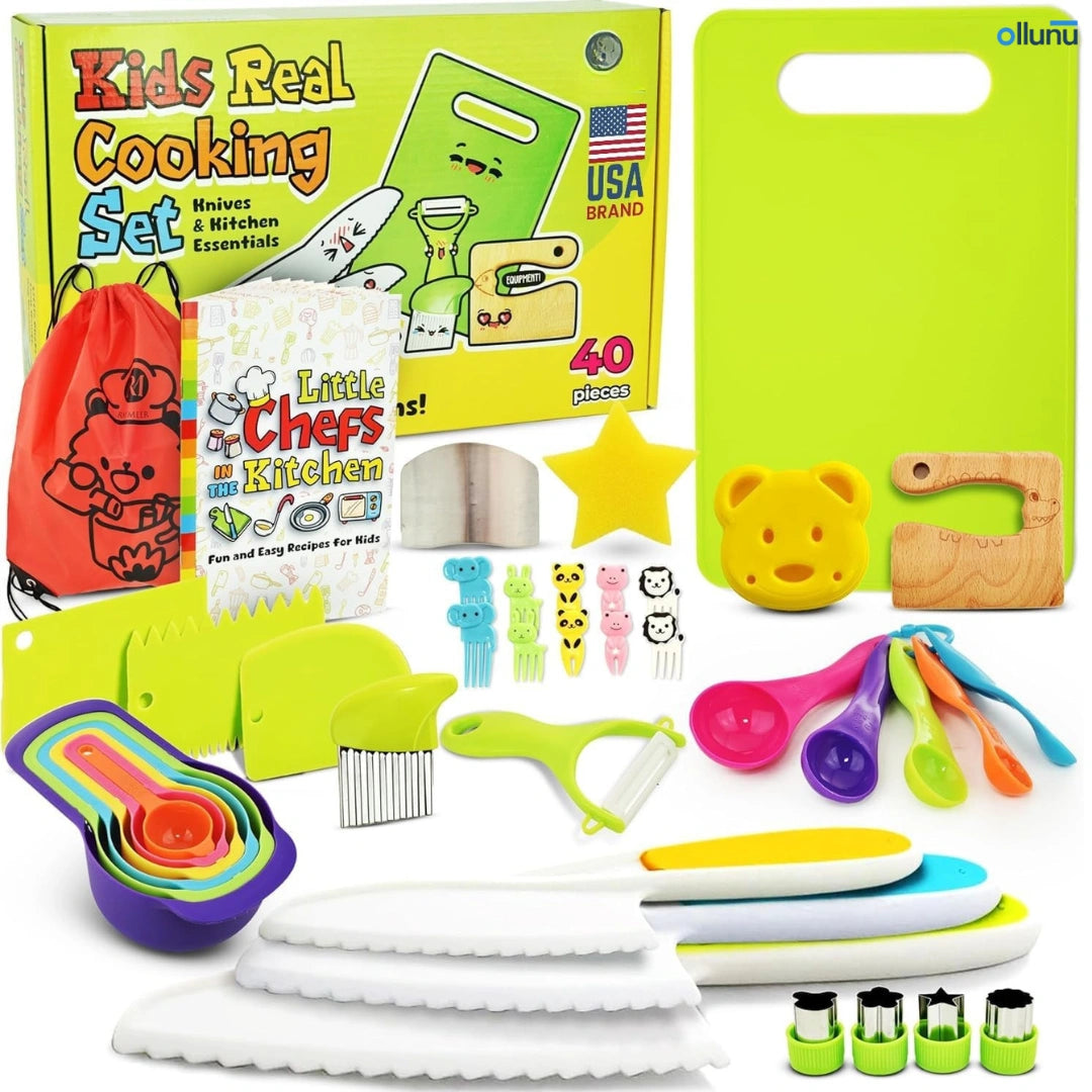 Ollunu™ - Kids Safe Kitchen Set