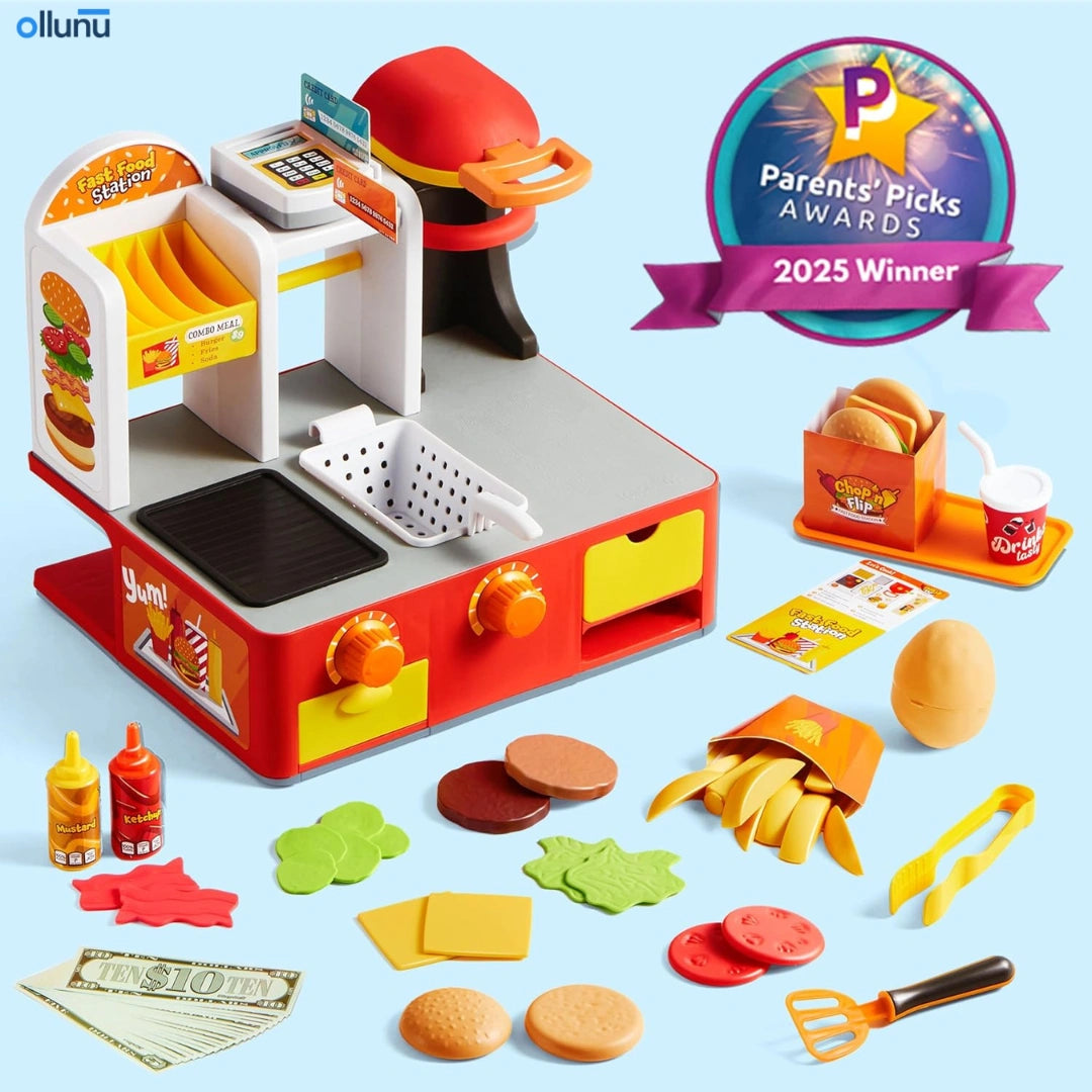 Ollunu™ - Fast Food Station with 40+ Accessories
