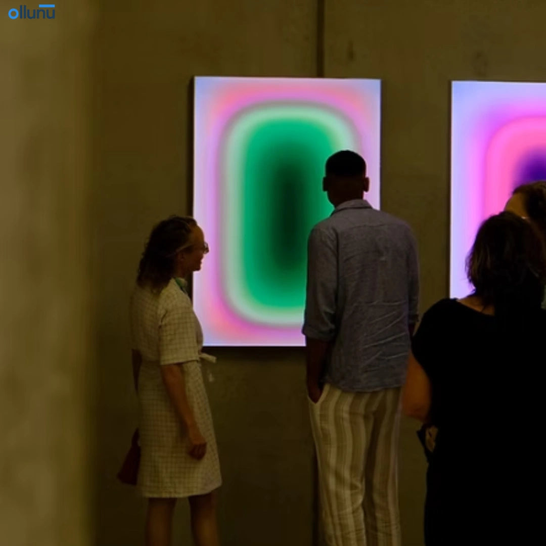 Ollunu™ - Abstract Sunset Light Box House Decoration