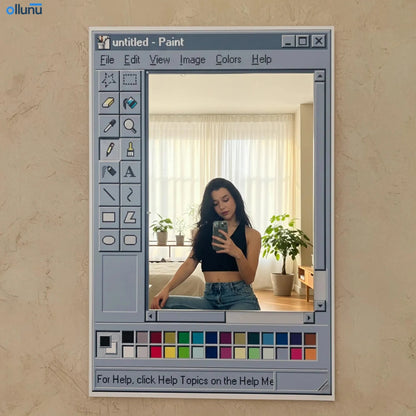 Ollunu™ - MS Paint Mirror