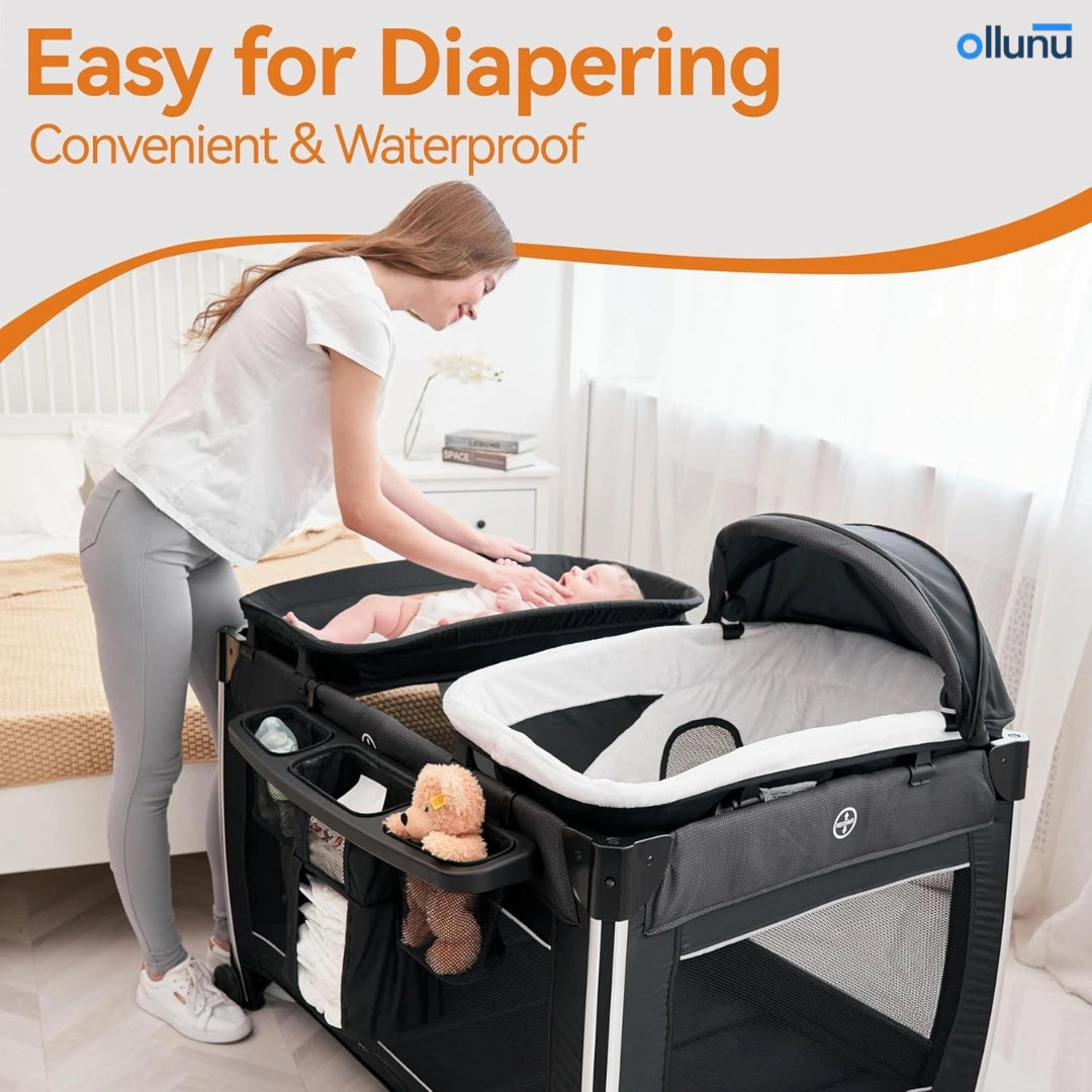 Ollunu™ - 4 in 1 Baby Playards