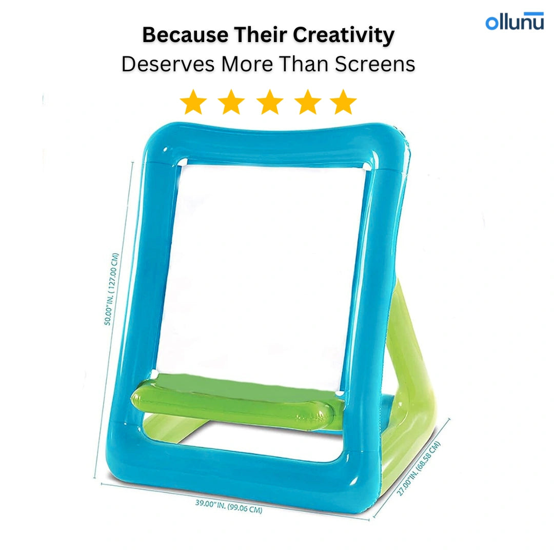 Ollunu™ - Kids Inflatable Easel Set