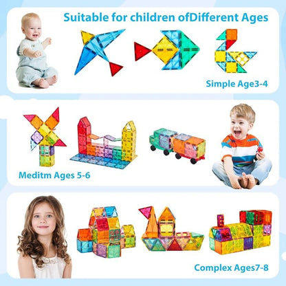 Ollunu™ - Toddler Magnetic Tiles