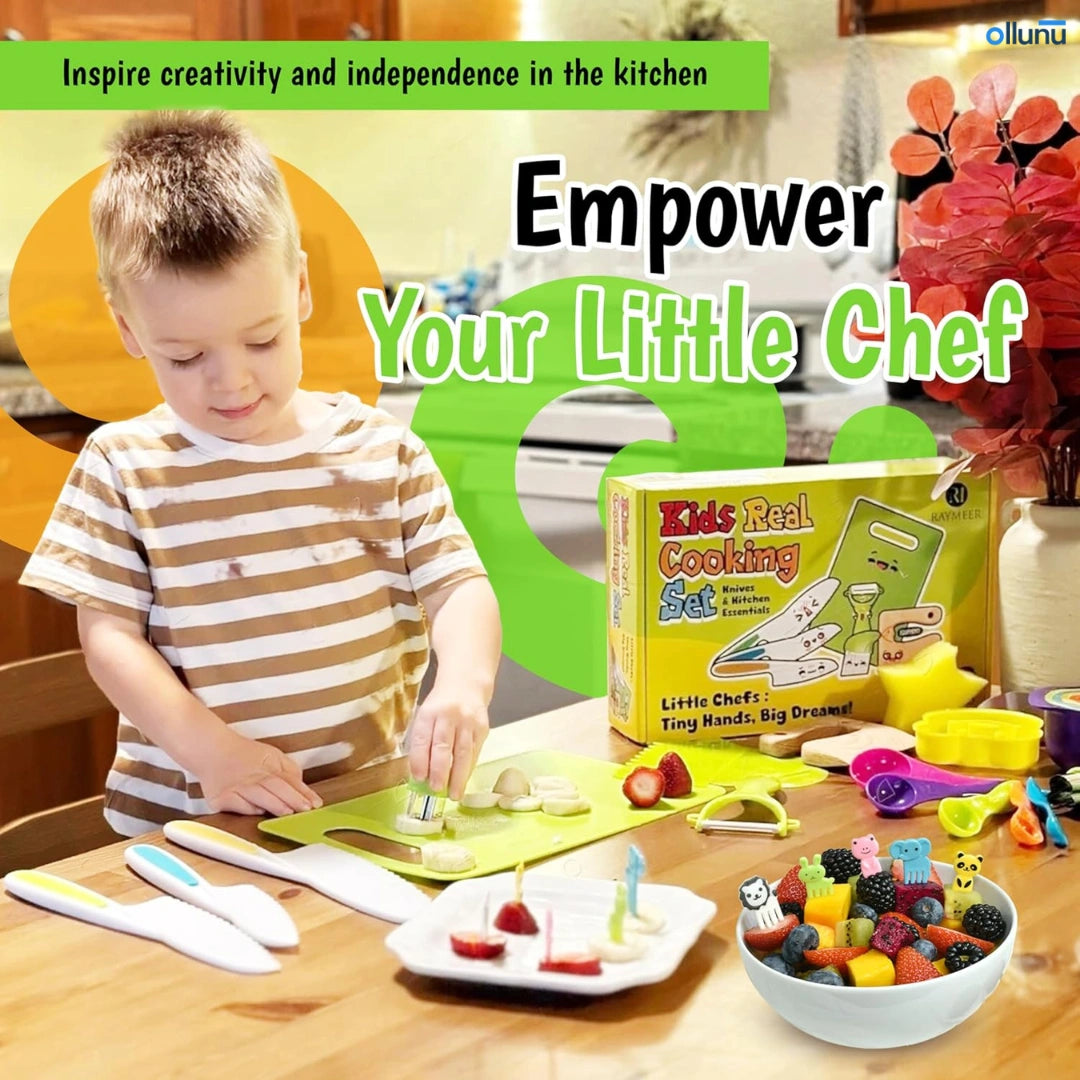Ollunu™ - Kids Safe Kitchen Set