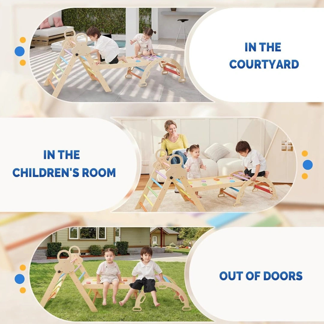 Ollunu™ - Toddler Climbing Set