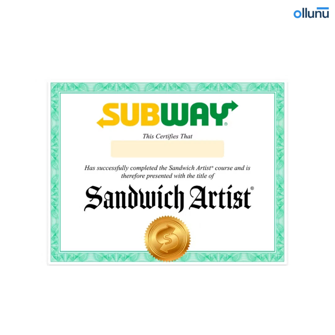 Ollunu™ - Subway Cooking Set