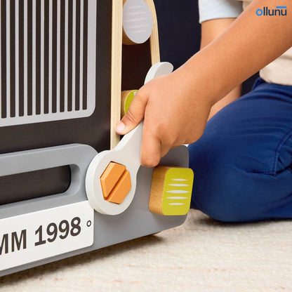 Ollunu™ - Wooden Car Mechanic Playset