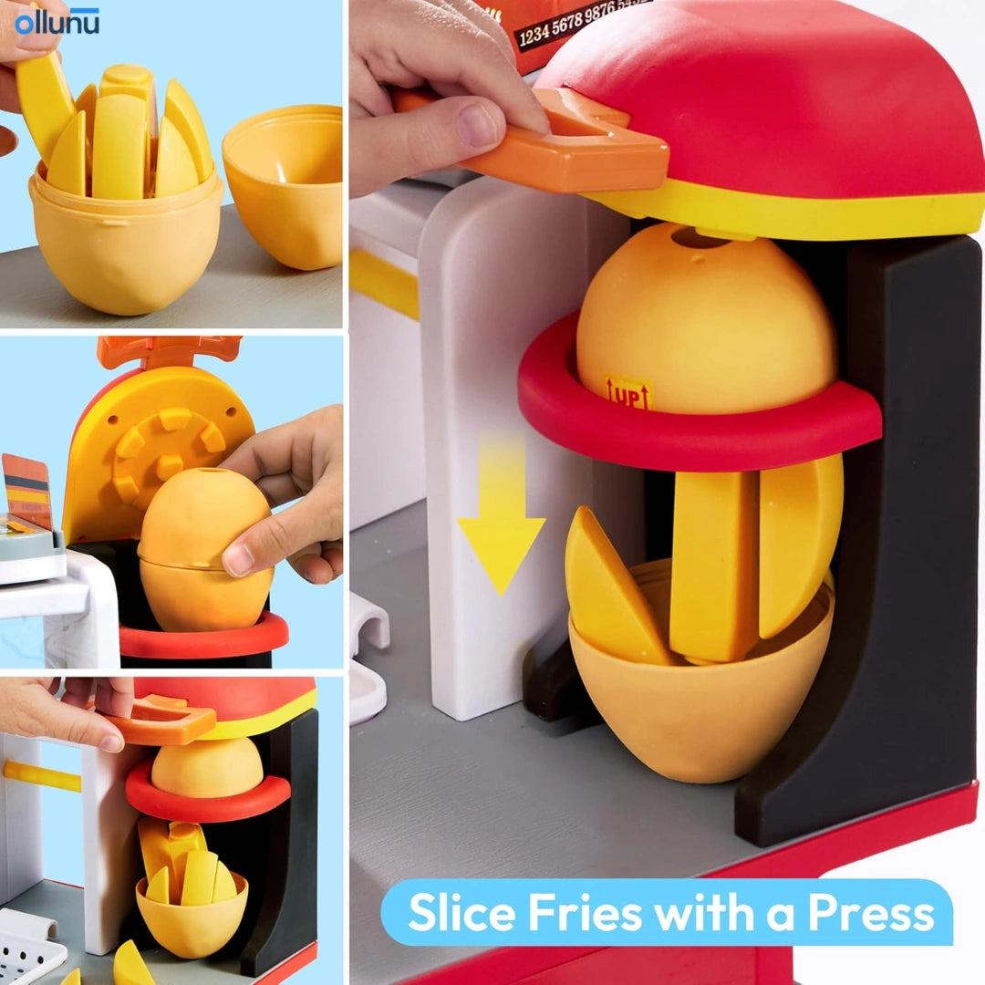 Ollunu™ - Fast Food Station with 40+ Accessories