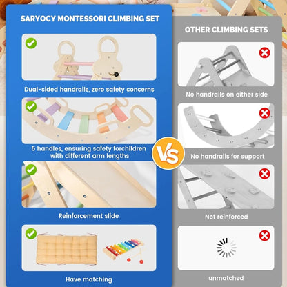 Ollunu™ - Toddler Climbing Set