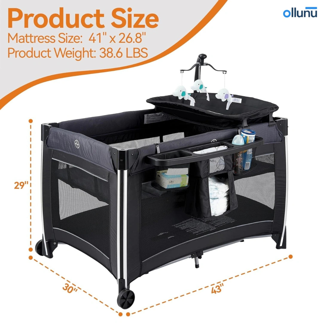 Ollunu™ - 4 in 1 Baby Playards
