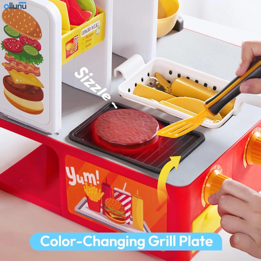 Ollunu™ - Fast Food Station with 40+ Accessories