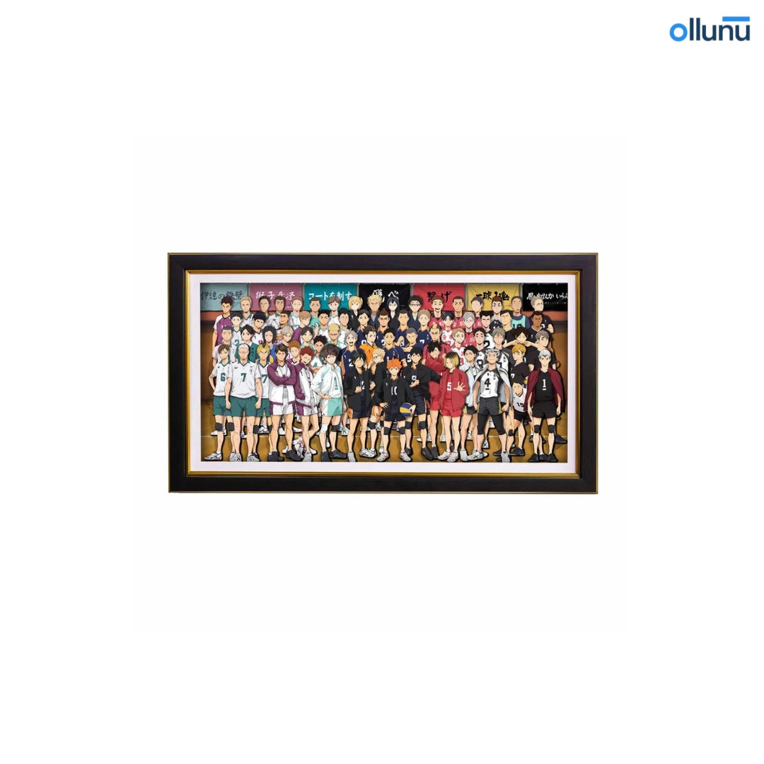 Ollunu™ - Haikyu 3D Paper Art Frame
