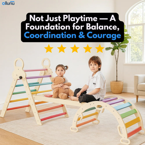 Ollunu™ - Toddler Climbing Set