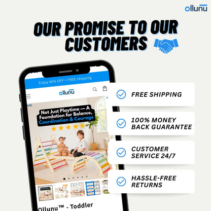 Ollunu™ - Toddler Climbing Set