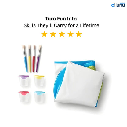 Ollunu™ - Kids Inflatable Easel Set